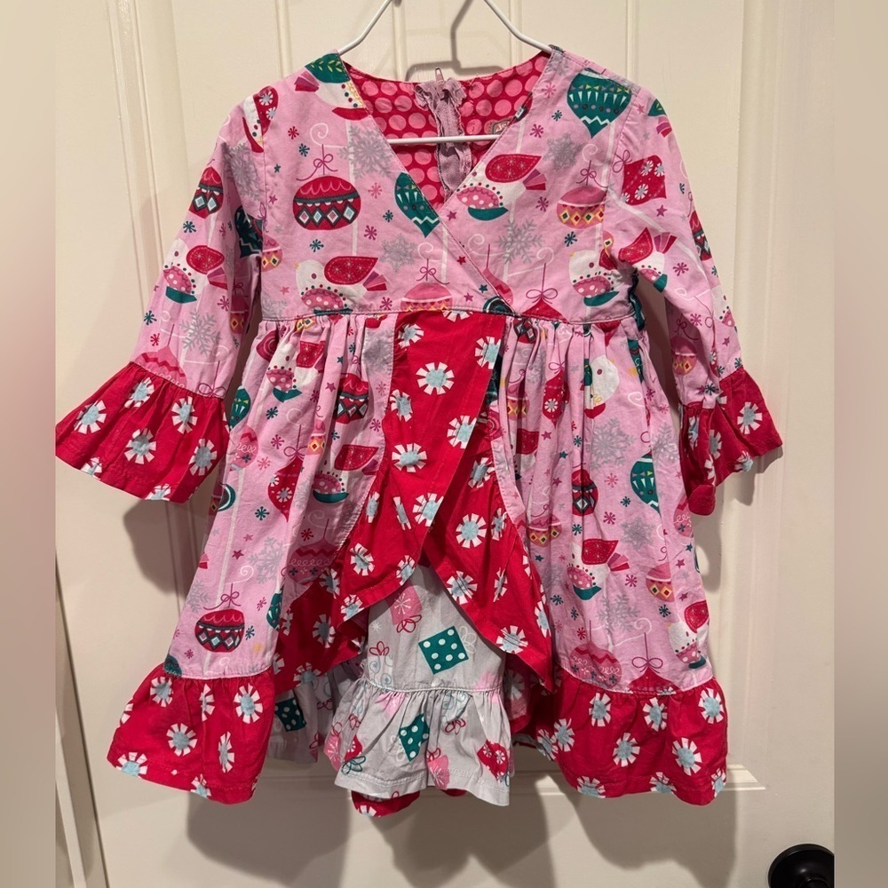 Jelly the Pug Christmas dress